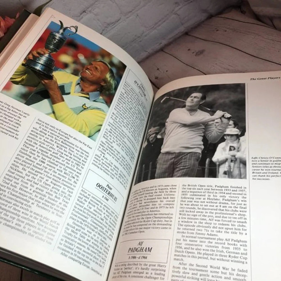 Vintage 1988 THE ILLISTRATED ENCYCLOPEDIA OF WORLD GOLF - Picture 10 of 11
